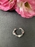 Piercing ouro branco irregular encaixe - comprar online