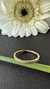 Anel ouro amarelo aliança inteira diamantes 1mm ( 0,5 pontos cada ) * Valor variável de acordo com o aro - comprar online