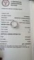 Imagem do Anel ouro branco solitário 4 garras diamante laboratório oval 5,64x8,39mm 1,03ct