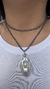 Pingente ouro amarelo pérola irregular 24x36mm e tanzanita coração 4mm na internet