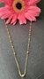 Colar ouro amarelo corrente veneziana bolinhas 1,8mm - comprar online