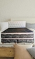 Sommier Luxury con doble pillow Queen Size 160x190x30cm resorte - Colchón + Base Box - comprar online