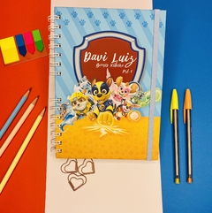Caderno Pautado Personalizado 15x21 - Patrulha Canina - comprar online