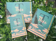 Kit Livro do Bebê / Caderneta Vacina + porta documentos - Tema Safari Linho - Alfabeto Menino