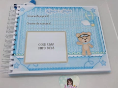 Imagem do Livro do Bebê – Ursinho Baloeiro - Menino