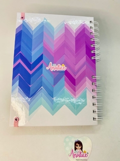 Caderno Pautado 15,5x21,5 - Analice Ateliê