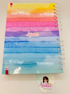 Caderno Pautado 15,5x21,5 - Analice Ateliê