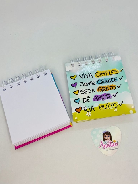 Bloco 10x15 folhas brancas