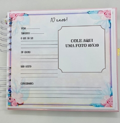 Livro do Bebê – Unicórnio - Menina - Analice Ateliê