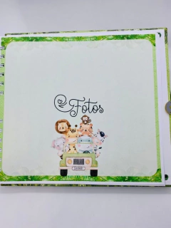 Imagem do Livro do Bebê – Safári - Menino