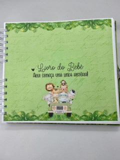 Imagem do Livro do Bebê – Safári - Menino