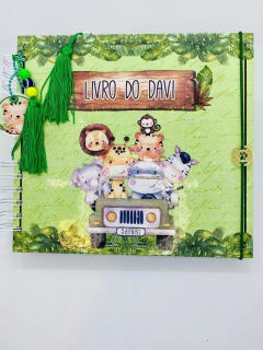 Livro do Bebê – Safári - Menino