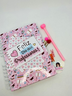 Caderno Pautado Dia dos Professores