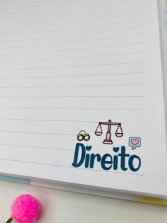 Caderno Universitário 19x27 - Direito - loja online