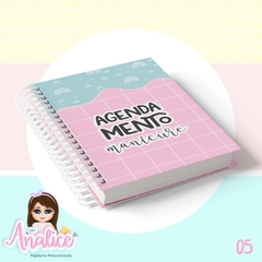 Imagem do Caderno de Agendamento MANICURE - SEM DATA - 15X21