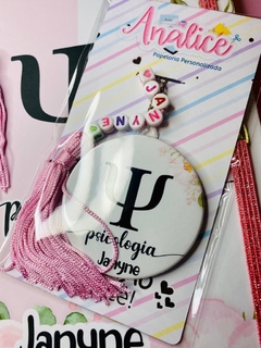 Kit Agenda Personalizada + Caneca + Chaveiro espelho personalizado - Psicologia na internet