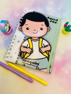 Caderno Pautado Personalizado 200 pag - 15x21 - Analice Ateliê