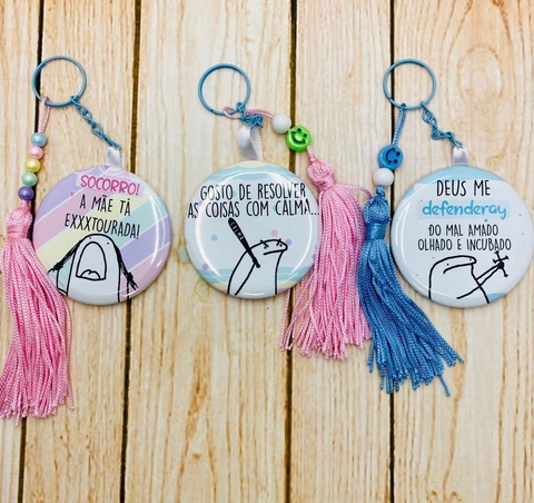 Chaveiro Botton 5x5cm