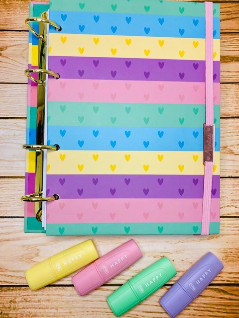 Fichário Personalizado Coração