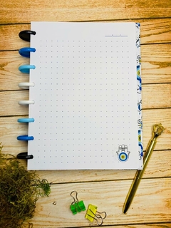 Caderno de Discos - Coleção Olho Grego - Branca - comprar online