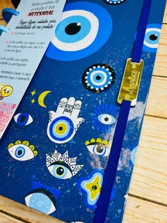Caderno de Discos - Coleção Olho Grego - Azul - comprar online