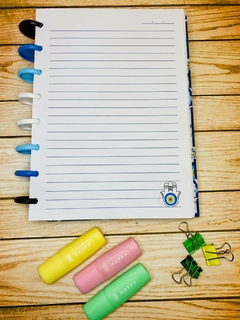 Caderno de Discos - Coleção Olho Grego - Azul - loja online