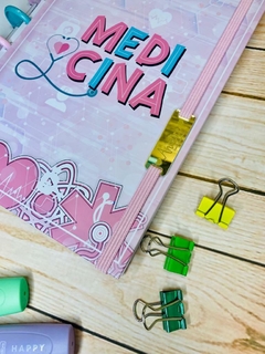 Caderno de Discos - Coleção Profissões - Medicina - Analice Ateliê