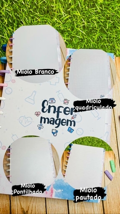 Caderno Universitário Discos 19x27 - Veterinária - loja online