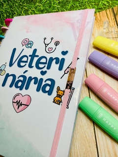 Caderno Universitário Discos 19x27 - Veterinária na internet