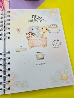 Caderneta de Saúde - Trem Animais - loja online