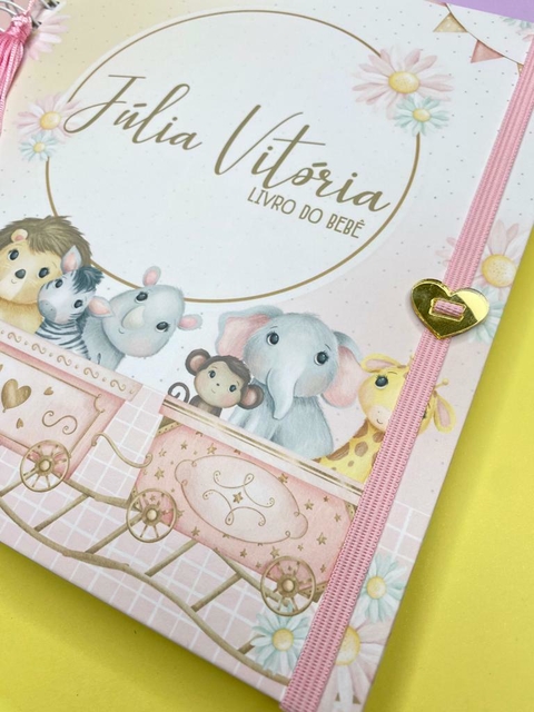 Livro do Bebê – Trem Animais