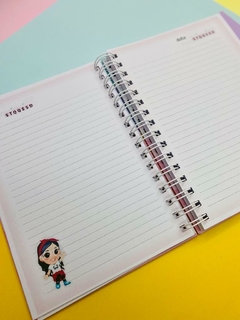 Caderno Pautado Personalizado 200 pag - 15x21 - Analice Ateliê