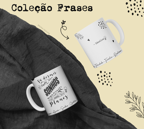 Canecas Colecionáveis Frases