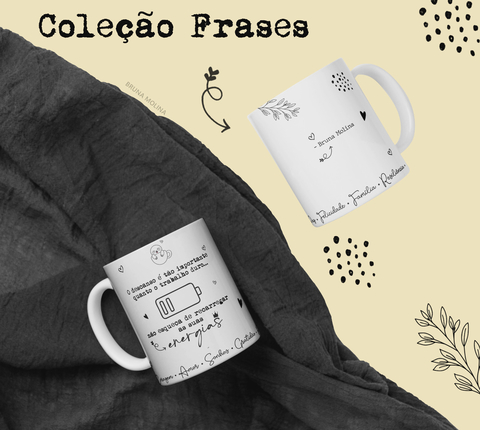 Canecas Colecionáveis Frases