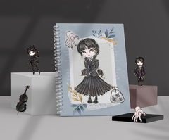 Caderno Pautado Wandinha - Tamanho Especial