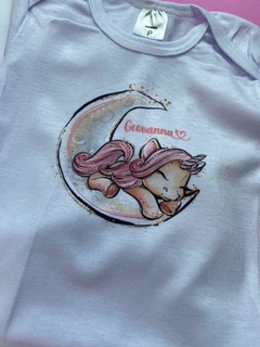 Kit Livro do Bebê / Caderneta Vacina + porta documentos - Tema Unicórnio - Menina - Analice Ateliê