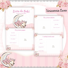 Livro do Bebê – Unicórnio Luxo - Menina - comprar online