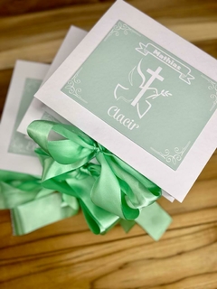 Caixa Convite Padrinho - Coleção Afeto