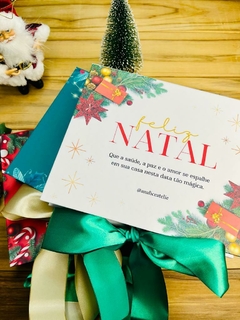 Caixa NATAL- 04 mini velas na internet