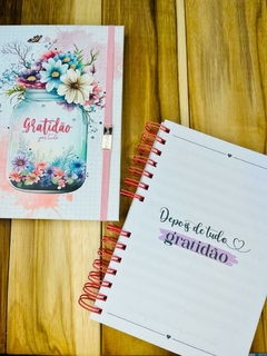 Caderno Gratidão 15,5x21,5 - na internet
