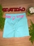SHORTS EMPINA BUMBUM C/ESCRITA - AZUL BEBE