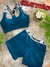 CONJUNTO DE SHORTS E TOP C/BOJO EXTREME AZUL ESCURO