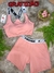 CONJUNTO SHORTS E TOP C/BOJO EXTREME - ROSA,