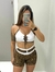 CONJ. SHORTS EMPINA E TOP TRANÇADO