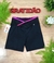 SHORTS EM POLIAMIDA - PRETO