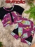 CONJUNTO SHORTS E TOP C/BOJO E C/TULE - ROSA