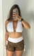 CONJ. SHORTS EMPINA E TOP - ANIMAL PRINT