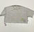 CROPPED PERSONAGEM - CINZA - comprar online