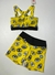 CONJUNTO DE SHORTS E TOP S/ BOJO OLHO GREGO - Prado Moda Fitness
