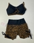 CONJUNTO SHORTS EMPINA E TOP CRUZADO - Prado Moda Fitness